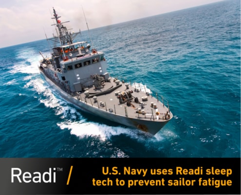 
US Navy utiliza la tecnología de sueño Readi
